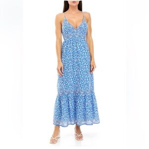 Vineyard Vines Tile Print Maxi Dress